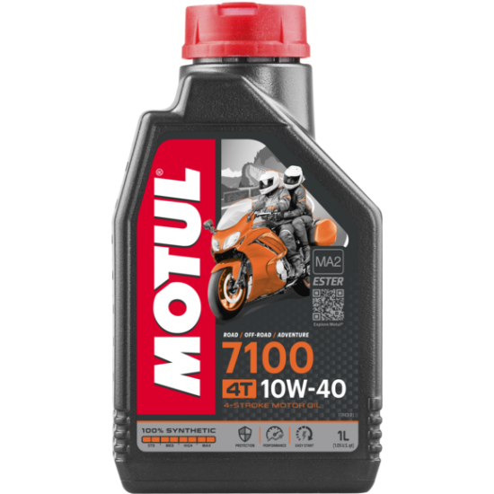 Aceite Motul 7100 4T Synthetic Ester Motor Oil 10W-40