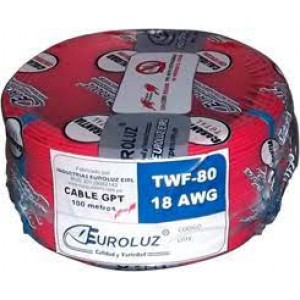 CABLE AUTOMOTRIZ TWF-80/ 18AWG