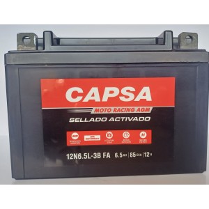 BATERIA MOTO LINEAL CAPSA 12N6.5 LFA 