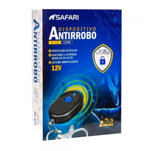 Set de sistema antirrobo con control