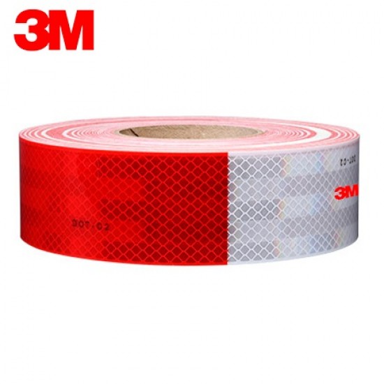 Cinta reflectiva 3M Bicolor x 45mts Cinta reflectiva 3M Bicolor x 45mts