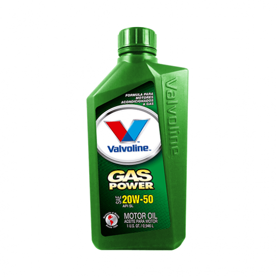 Aceite Valvoline Gas Power 20W-50 (Lt) Aceite Valvoline Gas Power 20W-50 (Lt)