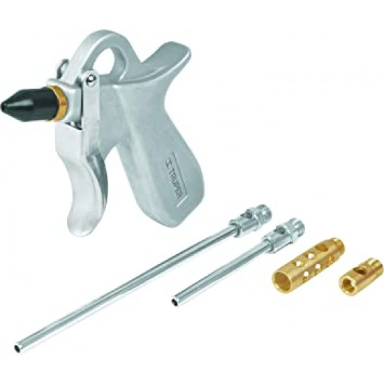 Pistola para sopletear con 5 boquillas, Truper Pistola para sopletear con 5 boquillas, Truper