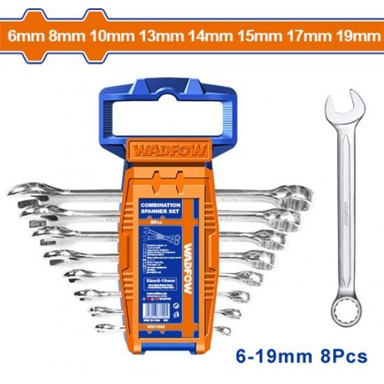SET LLAVES BOCA-CORONA 8PCS PROFESIONAL WADFOW SET LLAVES BOCA-CORONA 8PCS PROFESIONAL WADFOW