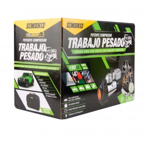 Compresor trabajo pesado full equipo Simoniz