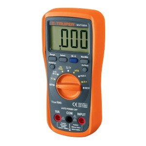 Multimetro profesional con RMS verdadero y auto rango Deluxe