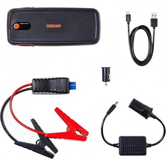 OSRAM BATTERY start 400, arrancador de Litio de 16.800 mAh OSRAM BATTERY start 400, arrancador de Litio de 16.800 mAh