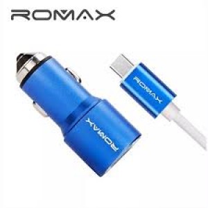 Cargador para auto ROMAX 2 USB, 3.8A