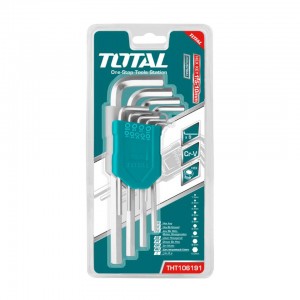 SET LLAVE ALLEN 9PCS CR-V 1.5-10MM, TOTAL
