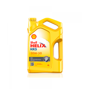 Aceite SHELL HELIX HX 5, SAE 20W50, Mineral