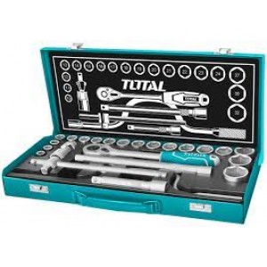 SET DE RACHE Y DADOS DE 1/2" en mm jgo x 24 pz TOTAL