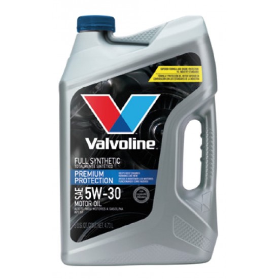 VALVOLINE PREMIUM PROTECTION SAE 5W30 FULL SYNTHETIC VALVOLINE PREMIUM PROTECTION SAE 5W30 FULL SYNTHETIC